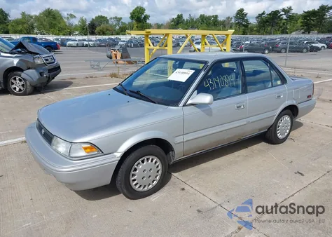 1991 Toyota Corolla Le/Dlx из США, поврежденный, VIN 1NXAE97A5MZ258498